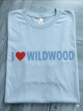I Love Wildwood Tee Front