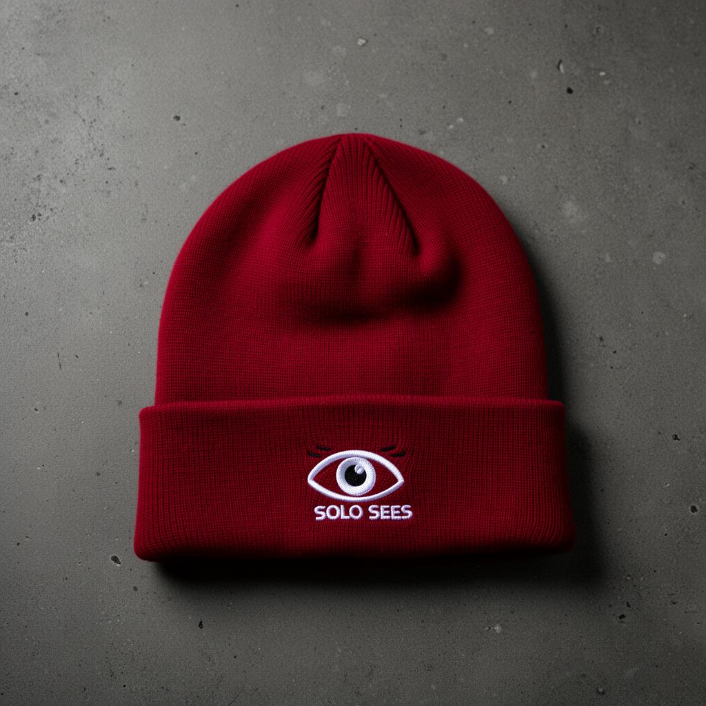 Solo Sees Beanie – Red
