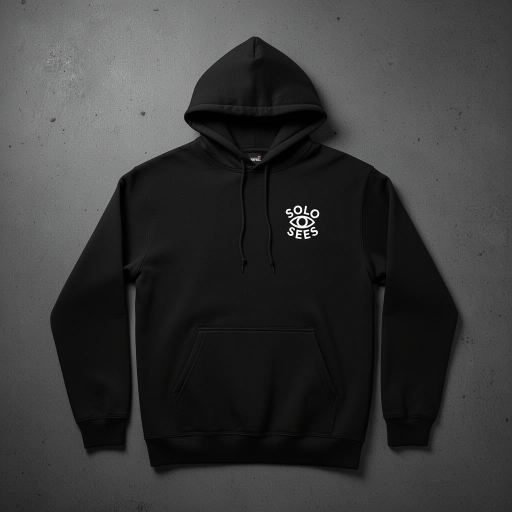 Solo Sees Hoodie Front