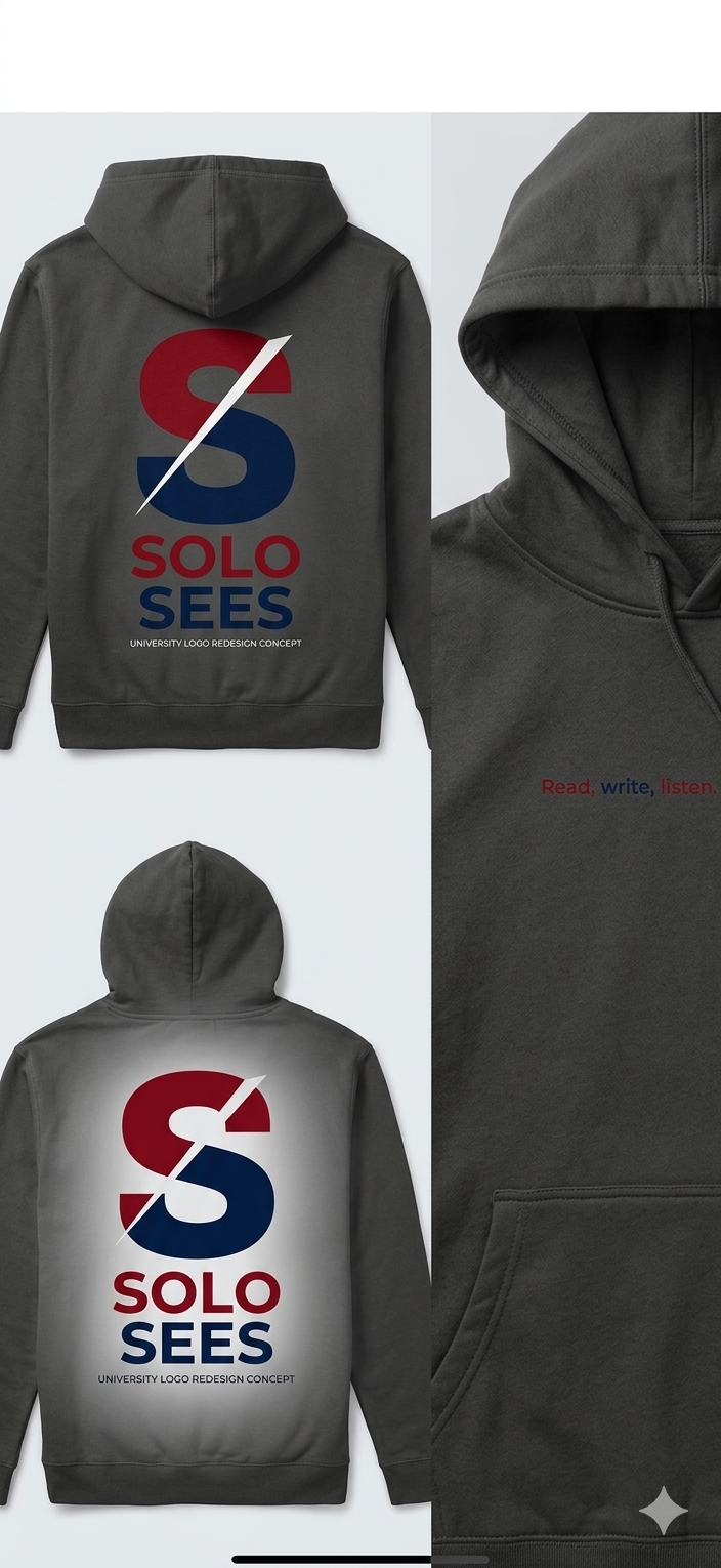 University Hoodie Back