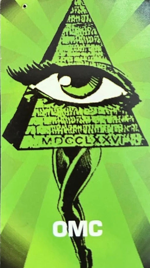 O.M.C. Pyramid Sticker