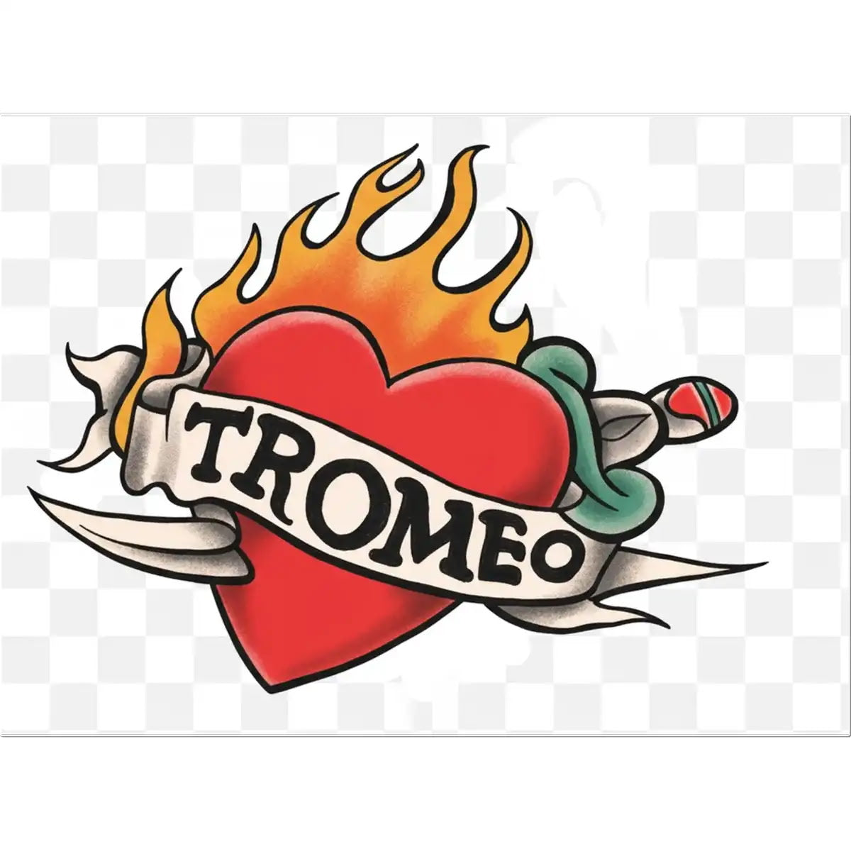 Tromeo Heart Sticker