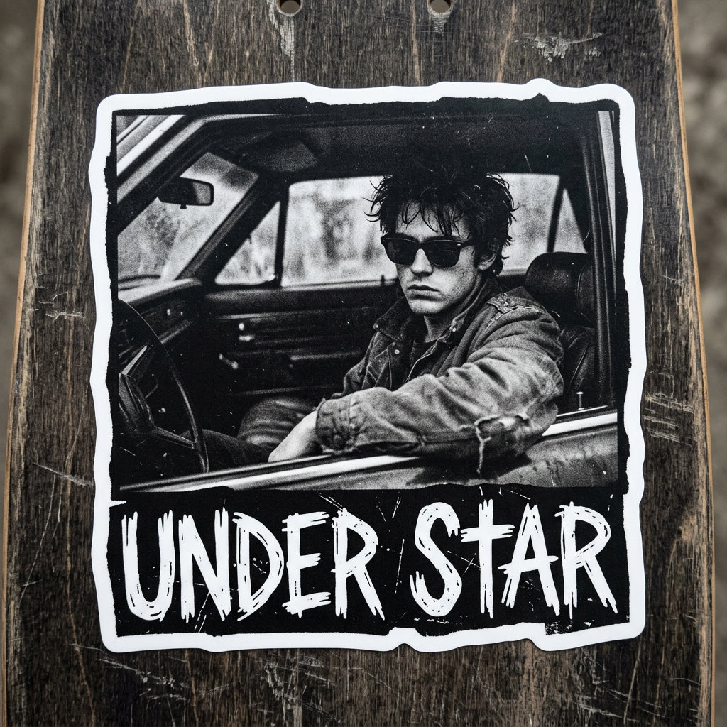 Under Star Sticker